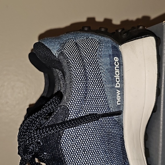 ●●NEW BALANCE 327 "DENIM" SNEAKERS SIZE 9W 7M●● - Picture 6 of 8